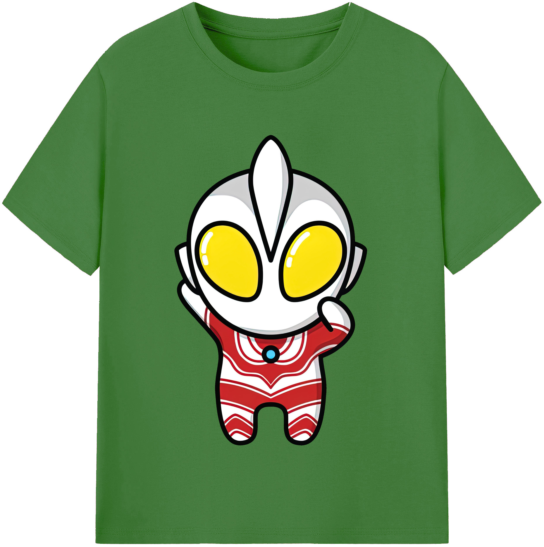 （画像用） ウルトラマン Ultraman レディースカジュアルプリントTシャツ（綿100％）